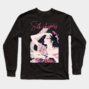 Geisha and Dragon 7003 Long Sleeve T-Shirt